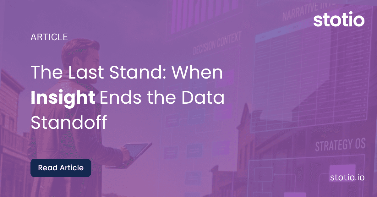 The Last Stand: When Insight Ends the Data Standoff