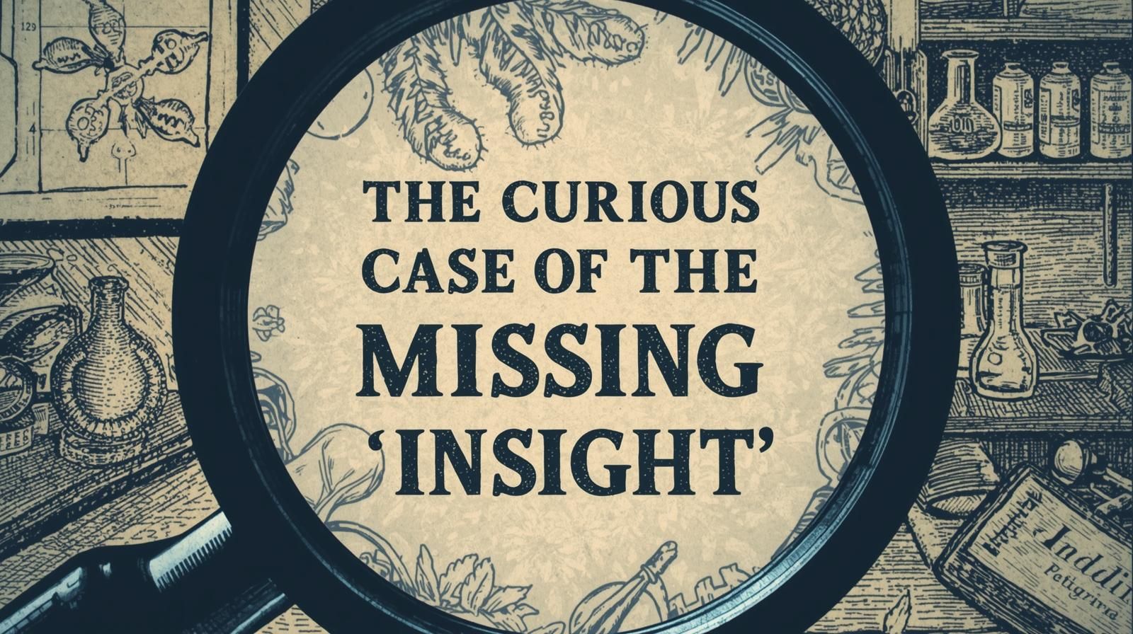 The Curious Case of the Missing “Insight”