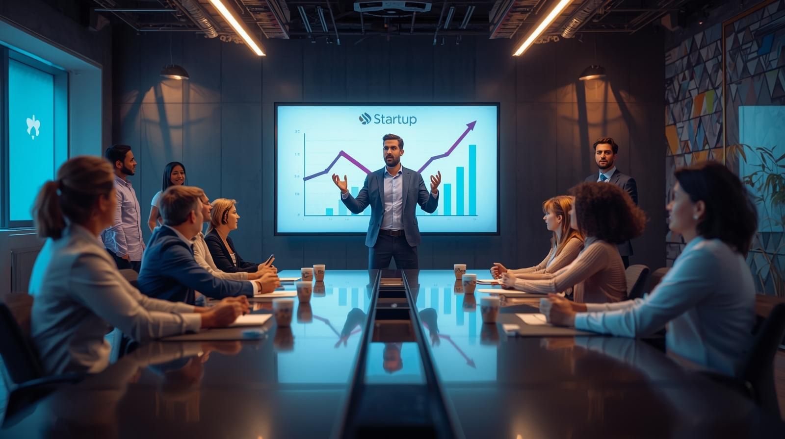 The Investor Pitch and the Story of a Startup